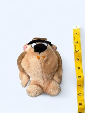 Vintage 90s Taz Mini Bean Bag Plush - Looney Tunes